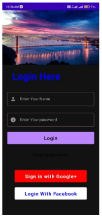 A login activity app using Kotlin and Jetpack Compose