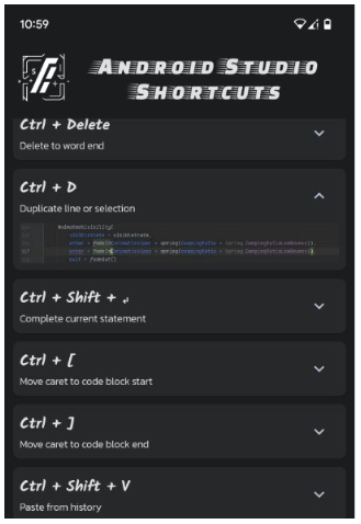 Learning Android Studio Shortcuts with GIFs