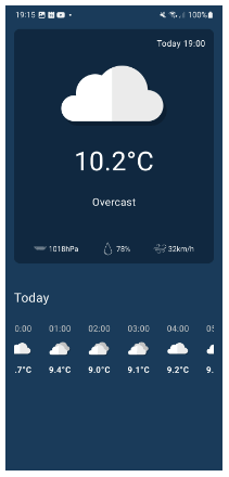 Weather App with Open-Meteo API and Current Location